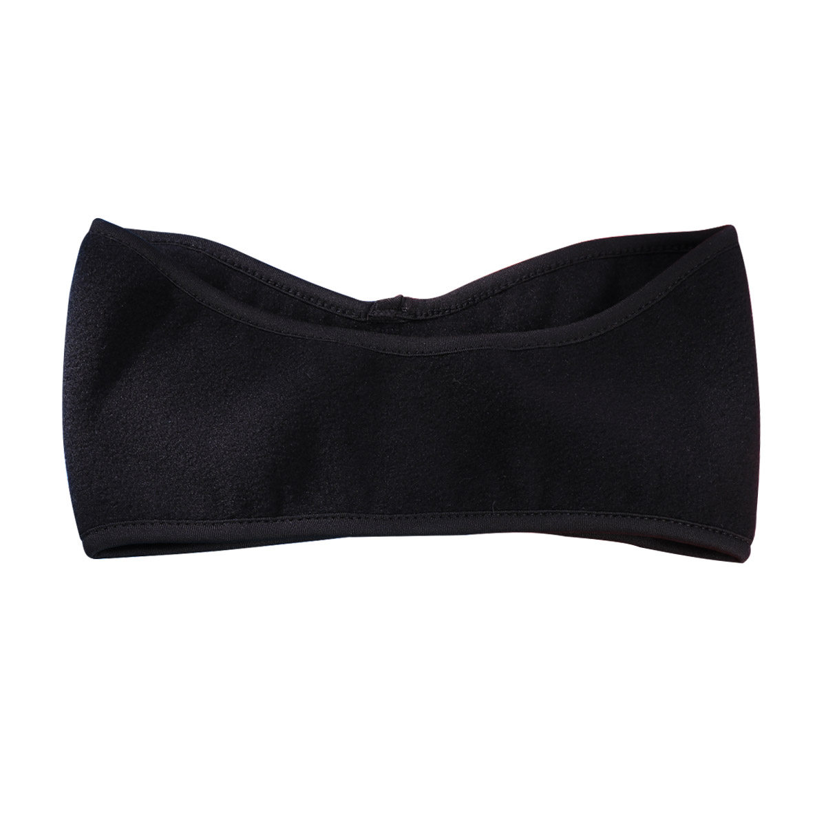 Fleece Ear Warmer Band - Unisex Siyah Kışlık Kulak Isıtıcı Bant