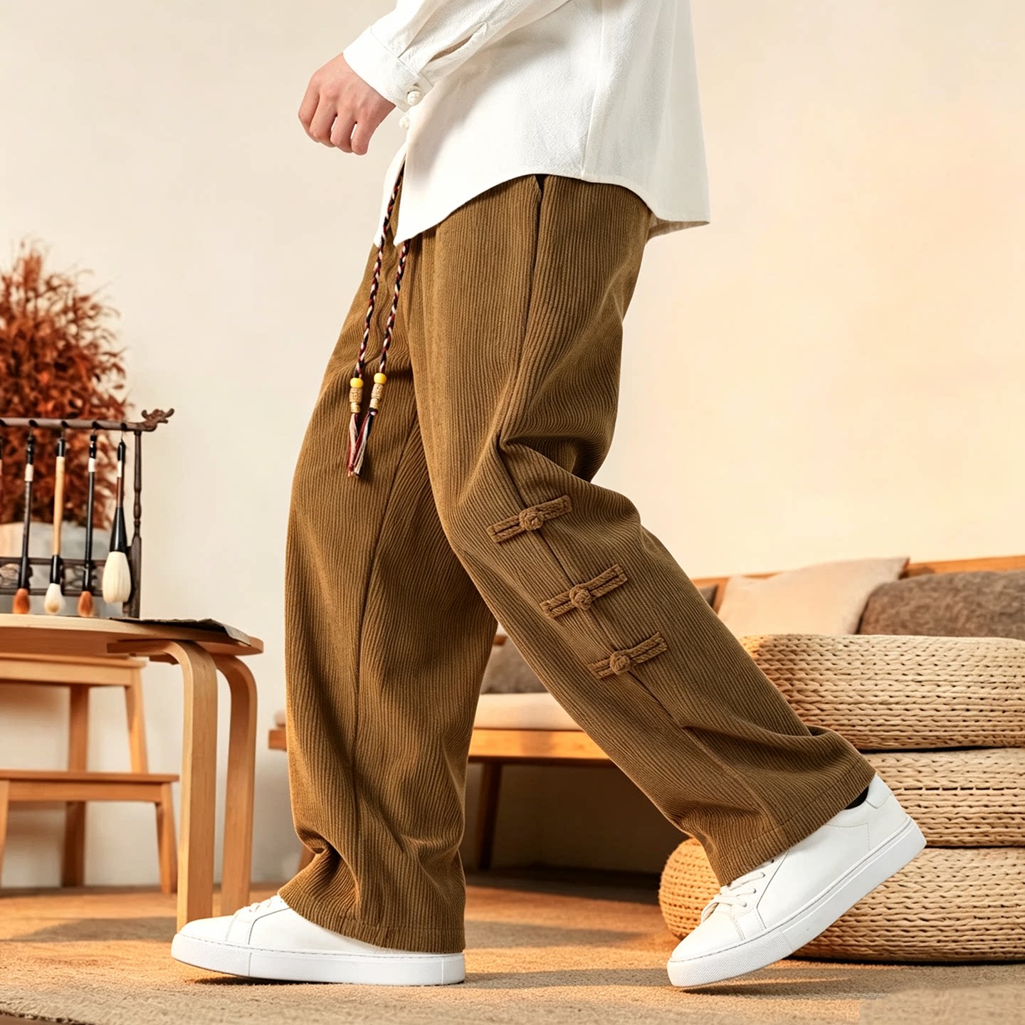 Corduroy Pant Warm - Yeni Sonbahar Sıcak Kalın Kadife Pantolon