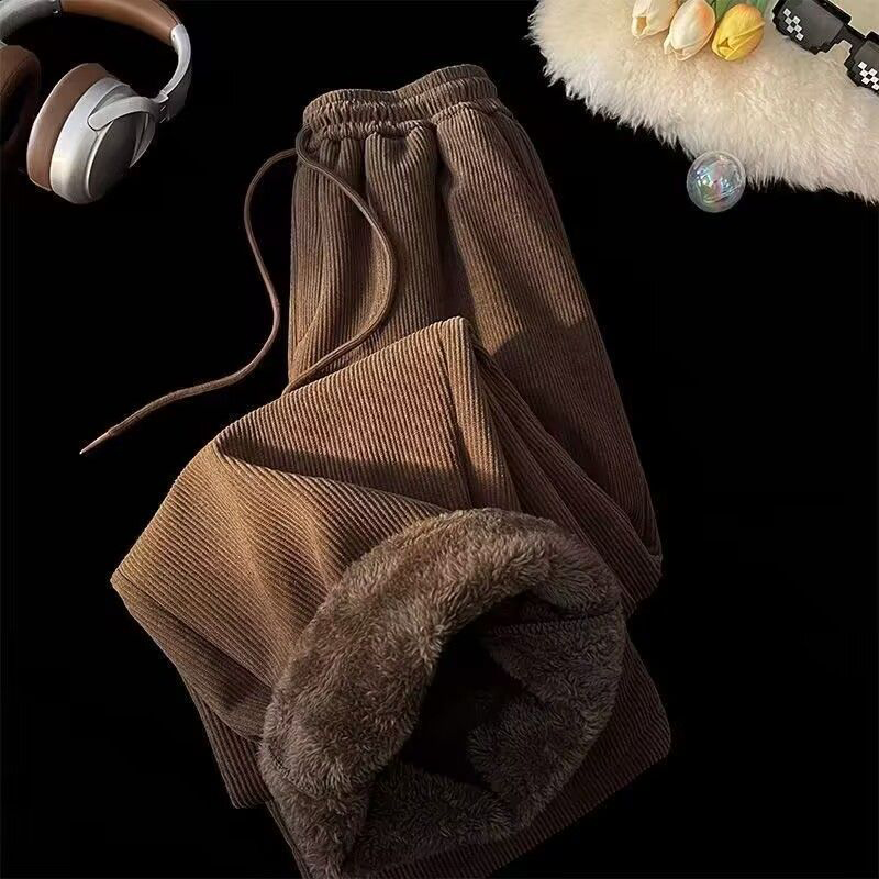 Geniş Bacak Kadife Pantolon Ka - Corduroy Pant Warm incelemesi ve fiyatı