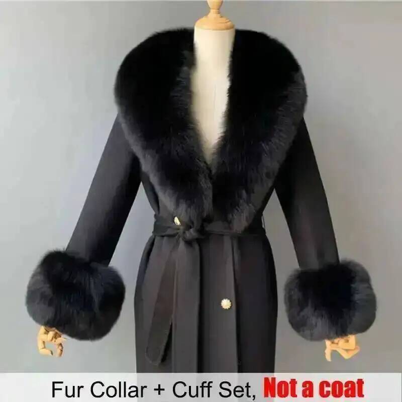 Gerçek Kürk Yaka Ve Manşetleri - Shawl Wrap Winter incelemesi ve fiyatı