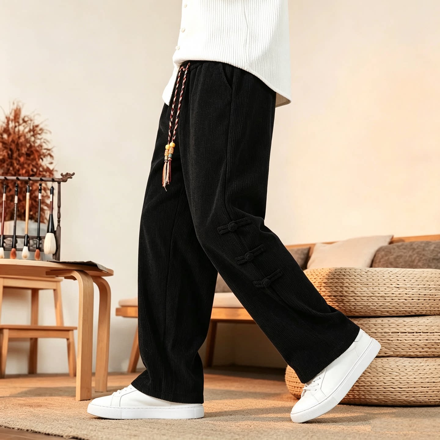 Yeni Sonbahar Sıcak Kalın Kadi - Corduroy Pant Warm incelemesi ve fiyatı
